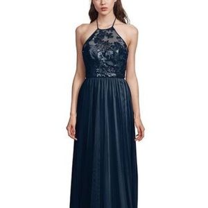 NWT Amsale Sheridan. Navy.